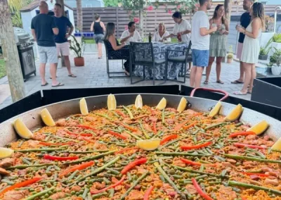 Authentic traditional Spanish paella pan catering in Pompano Beach
